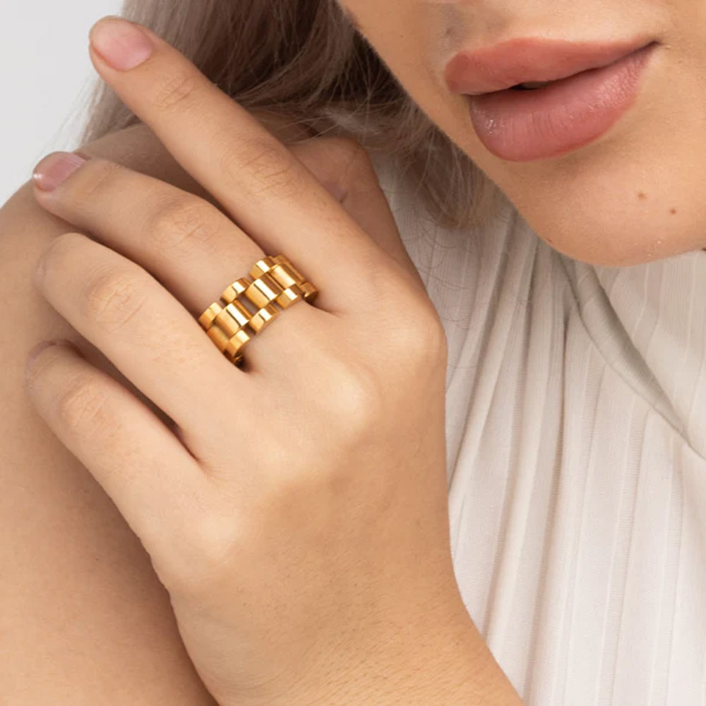 Rolex Style Ring