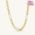 Gold Figaro Chain Necklace