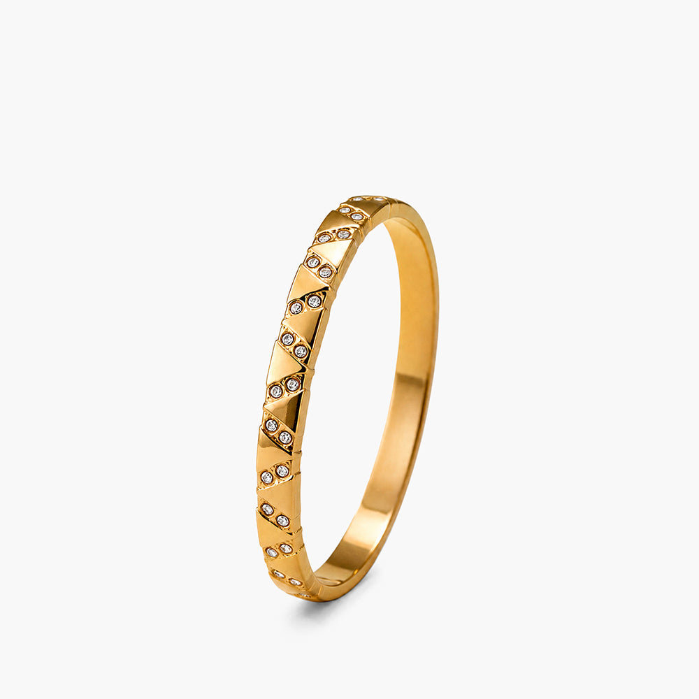 Celestial Gemstone Bangle