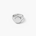 Classic Silver Circle Ring