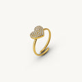 Celestial Heart Open Ring