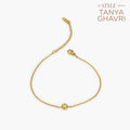 Dainty Diamond Anklet