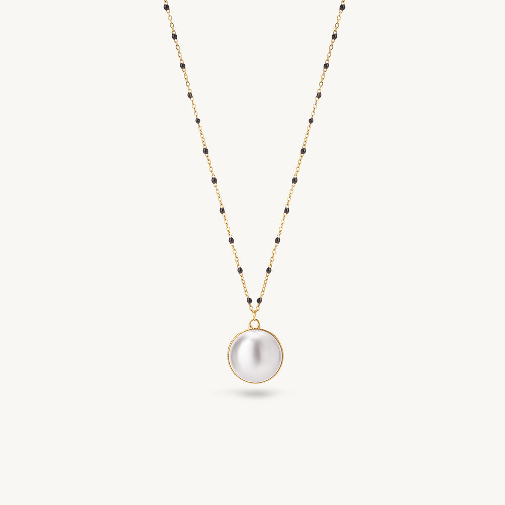 Luna Pearl Drop Demifine Mangalsutra